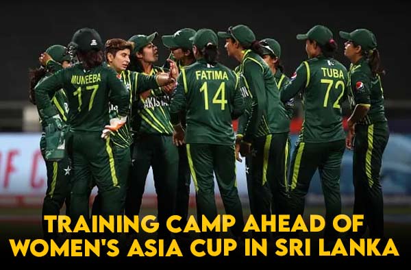 Pakistan Women's team begins Training Camp under new head coach Muhammad Wasim
