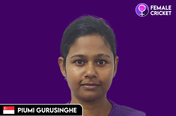 PS Gurusinghe on FemaleCricket.com