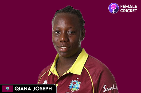 Qiana Joseph on FemaleCricket.com