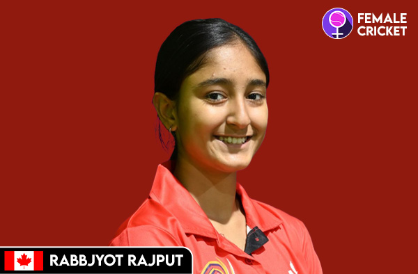 Rabbjyot Rajput on FemaleCricket.com