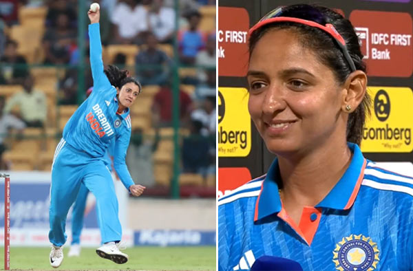 She has been constantly asking me for one over to bowl - Harmanpreet Kaur