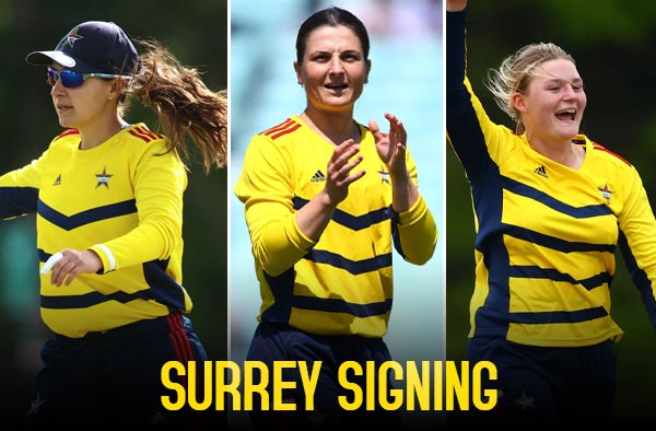 Surrey onboard the dynamic trio of Aylish Cranstone, Phoebe Franklin and Ryana Macdonald-Gay for the upcoming 2025 season