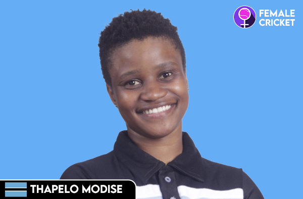 Thapelo Modise on FemaleCricket.com