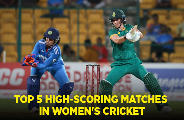 Top 5 High-Scoring Matches in Women's Cricket