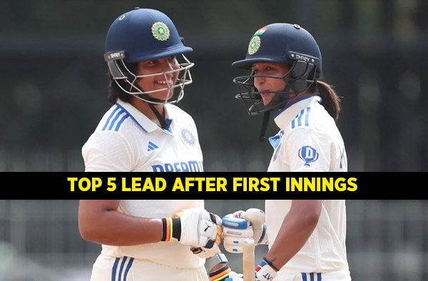 Top 5 biggest first-innings leads in women's Test Cricket history