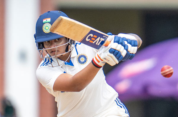 Watch Video: Shafali Verma becomes Fastest and Youngest Indian to score 500 Test Runs