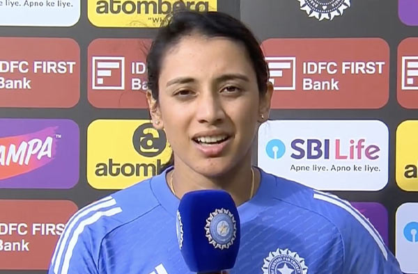 What did Smriti Mandhana had to say about India's 143 Run Victory over South Africa