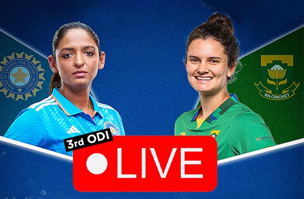 Where to watch 3rd ODI between India and South Africa Women? Live Streaming Details