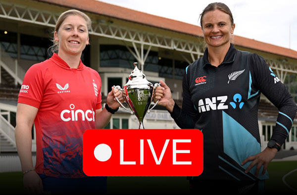 Where to watch the 1st ODI between England and New Zealand Women Live Streaming Details