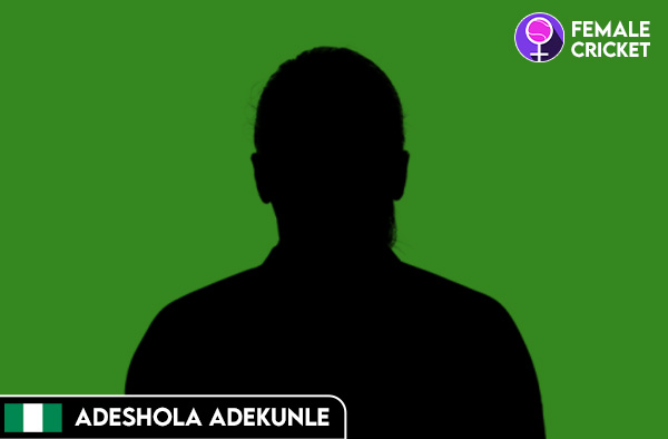 Adeshola Adekunle on FemaleCricket.com