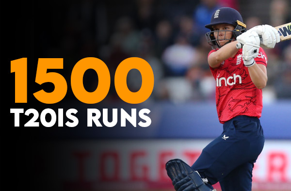 Amy Jones completes 1500 T20I Runs, becomes 7th English player to do so