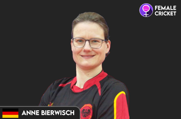 Anne Bierwisch on FemaleCricket.com