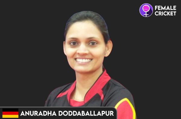 Anuradha Doddaballapur on FemaleCricket.com