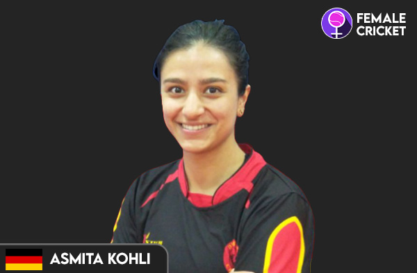 Asmita Kohli on FemaleCricket.com