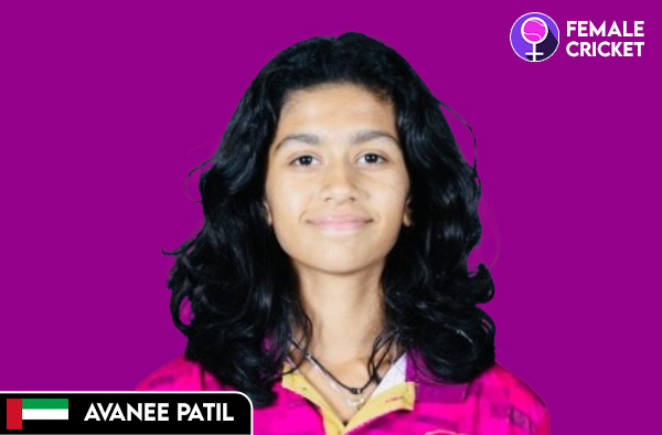 Avanee Patil on FemaleCricket.com