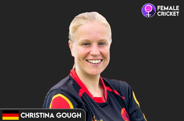 Christina Gough on FemaleCricket.com