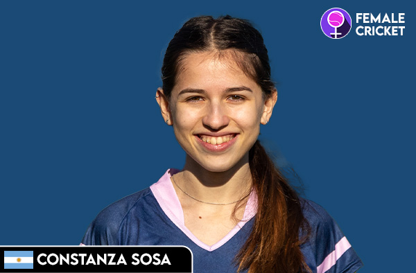 Constanza Sosa on FemaleCricket.com