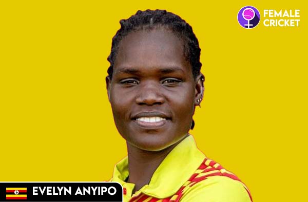 Evelyn Anyipo on FemaleCricket.com