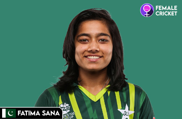 Fatima Sana on FemaleCricket.com