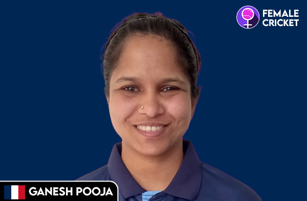 Ganesh Pooja on FemaleCricket.com