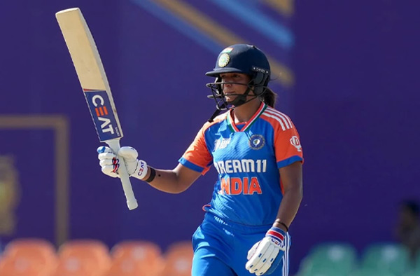 Harmanpreet Kaur climbs to 11th in the ICC Batting Rankings, Richa Ghosh moves up 4 positions. PC: ACC