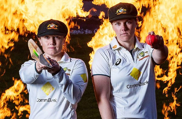 Healy and McGrath Gear Up for Historic Women’s Ashes Day-Night Test at MCG. PC: Cricket Australia