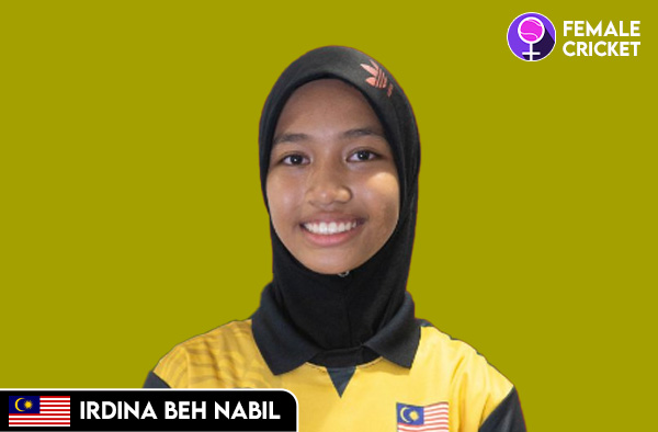 Irdina Beh Nabil on FemaleCricket.com