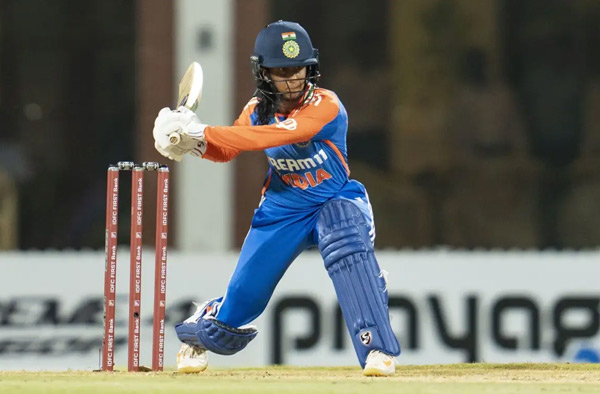 Jemimah Rodrigues completes 100 T20I for India, becomes youngest overall. PC: ACC