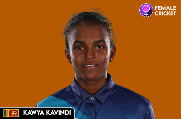 Kawya Kavindi on FemaleCricket.com