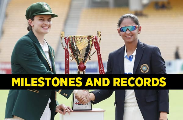 List of 16 Milestones and Records made on Day 4 of India-South Africa Women’s Test