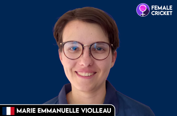 Marie Violleau on FemaleCricket.com