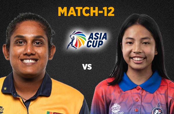 Match 12 Sri Lanka vs Thailand