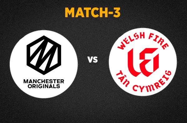 Match 3 Manchester Originals vs Welsh Fire