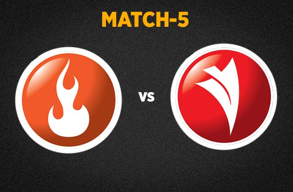 Match 5 Dragons vs Scorchers