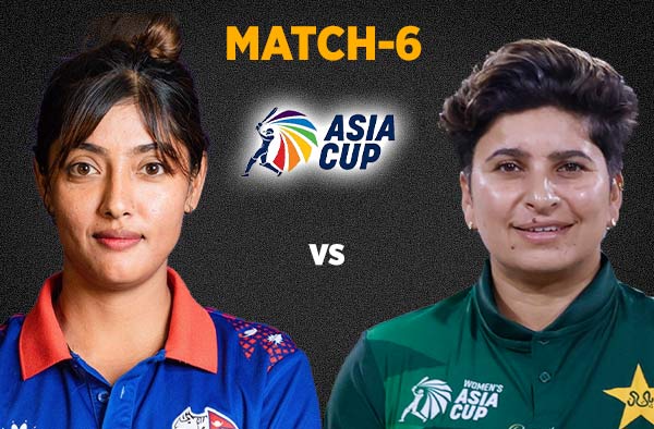 Match 6 Pakistan vs Nepal