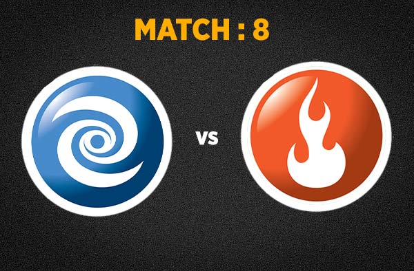 Match 8 Typhoons vs Scorchers