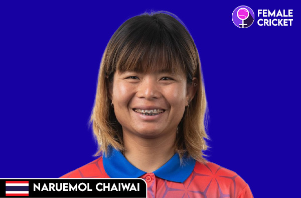 Naruemol Chaiwai on FemaleCricket.com