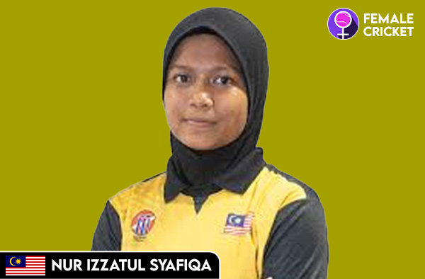 Nur Izzatul Syafiqa on FemaleCricket.com