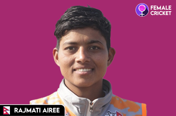 Rajmati Airee on FemaleCricket.com