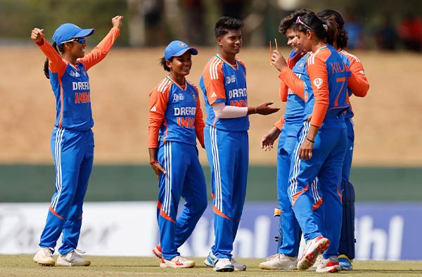 Renuka Singh and Radha Yadav rattle Bangladesh line-up to seal Final berth. PC: ACC