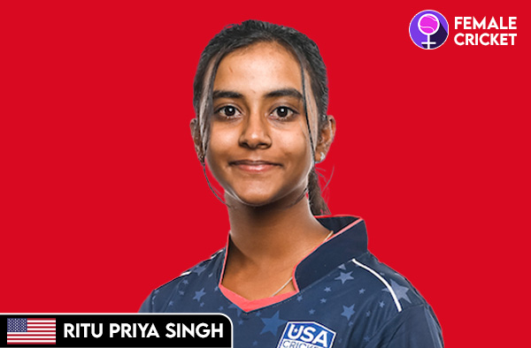 Ritu Priya Singh on FemaleCricket.com