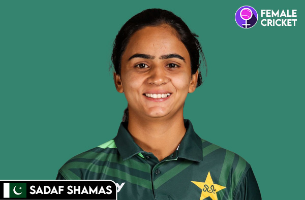 Sadaf Shamas on FemaleCricket.com