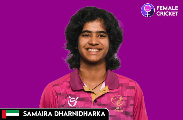 Samaira Dharnidharka on FemaleCricket.com