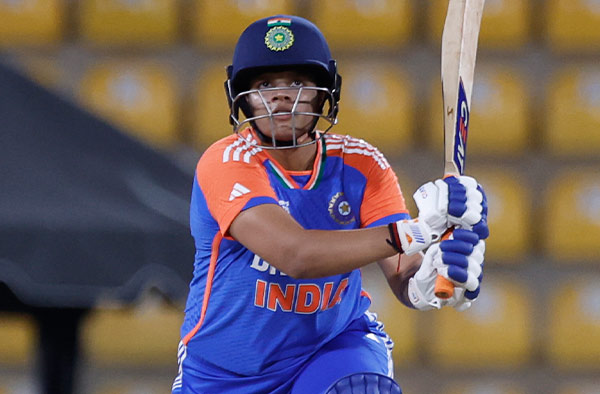 Shafali Verma achieves her career best T20I score against Nepal in Women's Asia Cup. PC: ACC