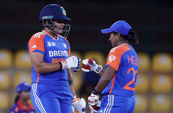 Shafali Verma’s career-best 81 performance propels India into semi-final. PC: ACC