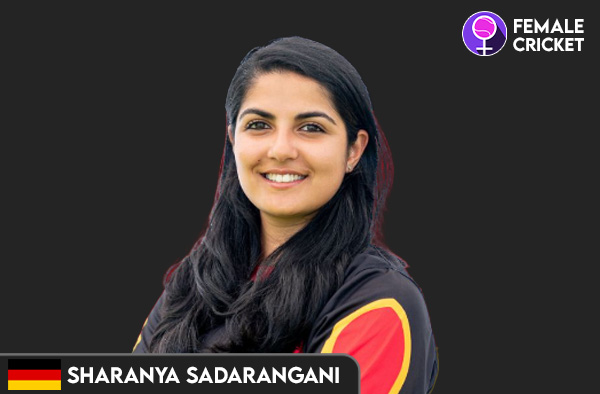 Sharanya Sadarangani on FemaleCricket.com