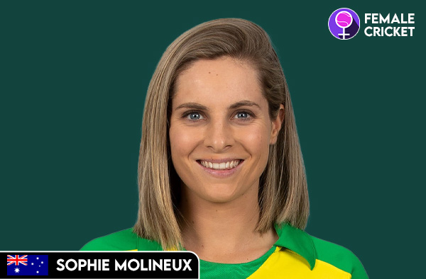 Sophie Molineux on FemaleCricket.com