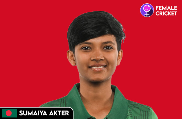 Sumaiya Akter on FemaleCricket.com