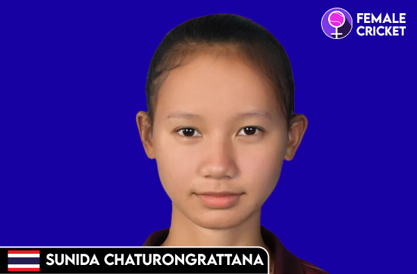 Sunida Chaturongrattana on FemaleCricket.com