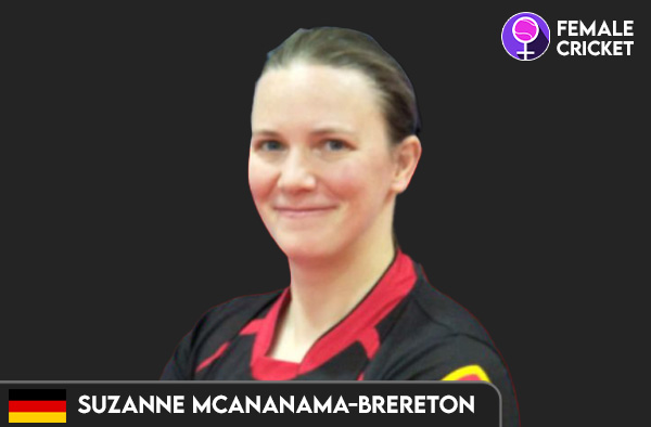 Suzanne McAnanama-Brereton on FemaleCricket.com